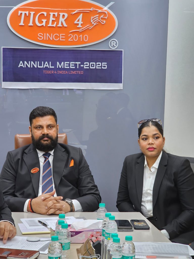 Tiger 4 India Limited Annual General Meeting 2025