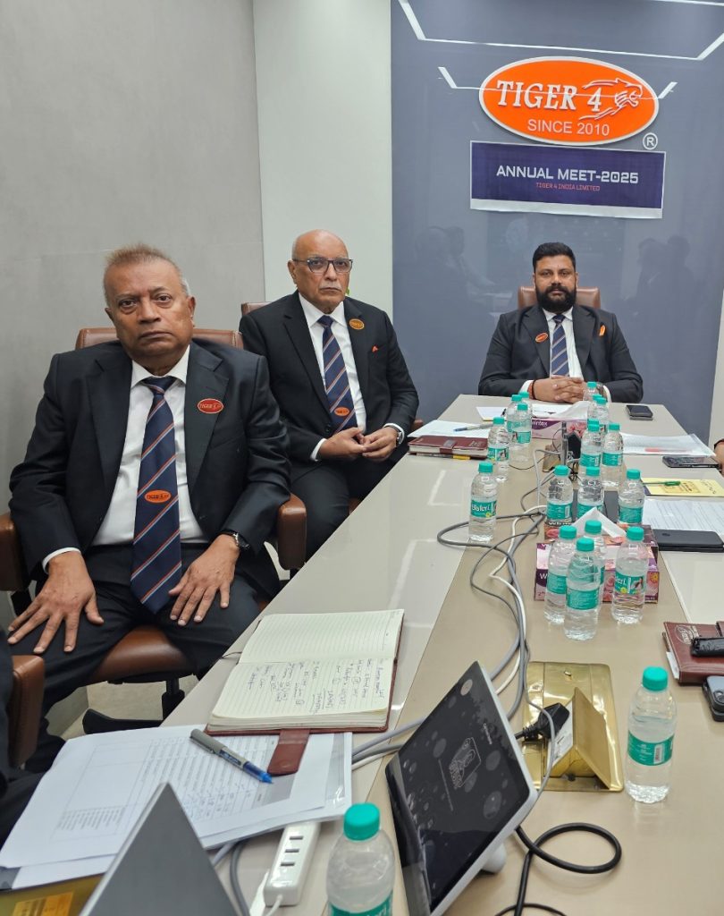 Tiger 4 India Limited Annual General Meeting 2025